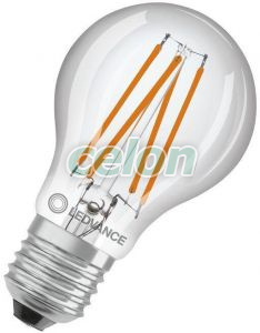 LED Classic A 40 Filament Daylight Sensor S 4.9W 827 Clear E27, Fényforrások, Intelligens Led izzók, Ledvance