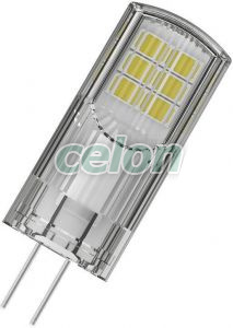 Bec Led G4 Alb Cald 2700K 2.6W 300lm LED PIN 12V P Nedimabil, Surse de Lumina, Lampi si tuburi cu LED, Becuri LED GU4, G4, Ledvance