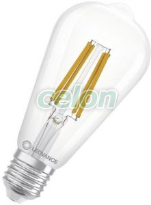 LED Vintage Dekor izzó 3.8W 806lm LED CLASSIC EDISON ENERGY EFFICIENCY A S E27 Nem Szabályozható 3000K, Fényforrások, LED Vintage Edison dekor izzók, Ledvance