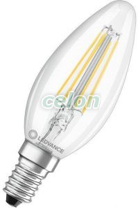 Bec Led Forma Lumanare E14 Alb Cald 2700K 5.5W 806lm LED CLASSIC B P Nedimabil, Surse de Lumina, Lampi si tuburi cu LED, Becuri LED forma lumanare, Ledvance