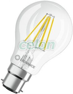 Bec Led B22d Alb Cald 2700K 6.5W 806lm LED CLASSIC A P Nedimabil, Surse de Lumina, Lampi si tuburi cu LED, Becuri LED Profesionale, Ledvance