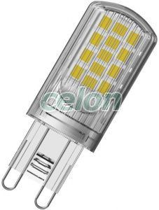 LED izzó G9 Hideg fehér 4000K 4.2W 470lm LED PIN G9 P Nem Szabályozható, Fényforrások, LED fényforrások és fénycsövek, G9 LED tűlábas izzók, Ledvance