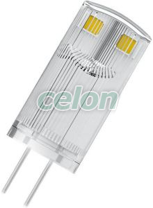 LED izzó G4 Meleg Fehér 2700K 0.9W 100lm LED PIN 12V P Nem Szabályozható, Fényforrások, LED fényforrások és fénycsövek, GU4 LED izzók, Ledvance