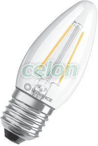 LED gyertya izzó E27 Meleg Fehér 2700K 4.8W 470lm LED CLASSIC B DIM P Szabályozható, Fényforrások, LED fényforrások és fénycsövek, LED Gyertya izzók, Ledvance