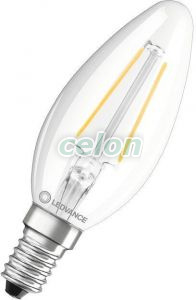 Bec Led Forma Lumanare E14 Alb Cald 2700K 2.5W 250lm LED CLASSIC B P Nedimabil, Surse de Lumina, Lampi si tuburi cu LED, Becuri LED forma lumanare, Ledvance