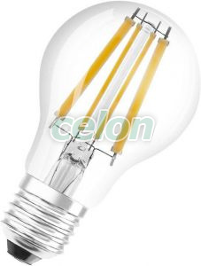 LED izzó E27 Hideg fehér 4000K 11W 1521lm PARATHOM CLASSIC A Nem Szabályozható, Fényforrások, LED fényforrások és fénycsövek, LED normál izzók, Osram