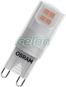 LED izzó G9 Meleg Fehér 2700K 1.9W 180lm LED PIN G9 Nem Szabályozható, Fényforrások, LED fényforrások és fénycsövek, G9 LED tűlábas izzók, Osram