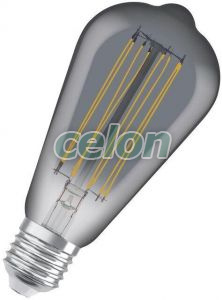 LED Vintage Dekor izzó 11W 500lm VINTAGE 1906 LED DIM E27 Szabályozható 1800K, Fényforrások, LED Vintage Edison dekor izzók, Osram