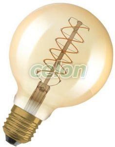 LED Vintage Dekor izzó 7W 600lm VINTAGE 1906 LED DIM E27 Szabályozható 2200K, Fényforrások, LED Vintage Edison dekor izzók, Osram