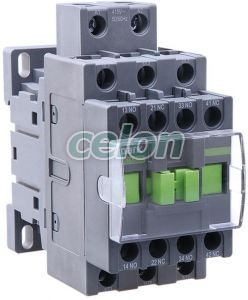 Contactor, 3-poli, 9A AC-3, cont. 110 V AC,integrat 1 NC + 1 NO contacte auxiliare, Alte Produse, Noark, Noark