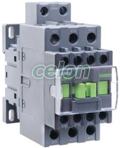 Contactor, 3-poli, 25A AC-3, cont. 380 V AC,integrat 1 NC + 1 NO contacte auxiliare, Alte Produse, Noark, Noark