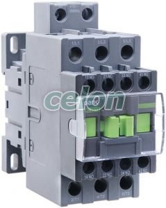 Contactor, 3-poli, 32A AC-3, cont. 110 V AC,integrat 1 NC + 1 NO contacte auxiliare, Alte Produse, Noark, Noark