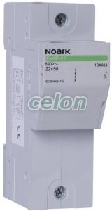 Separator cu fuzibil; pentru fuzibil 22x58mm 3P 100A, Alte Produse, Noark, Noark