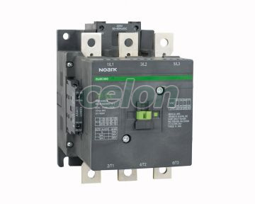 Contactor, 3-poli, 265A AC-3, tensiunea comandă 220V AC/DC, integrat 2NO+2NC cont. aux., Alte Produse, Noark, Noark