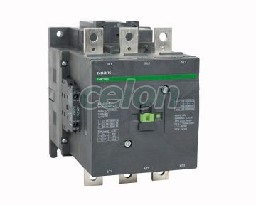 Contactor, 3-poli, 400A AC-3, tensiunea comandă 230V AC/DC, integrat 2NO+2NC cont. aux., Alte Produse, Noark, Noark