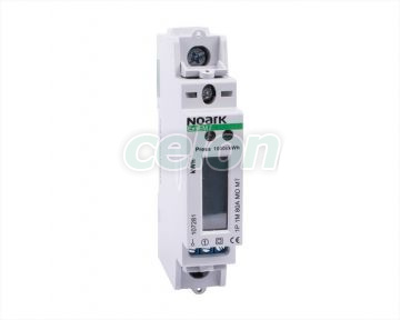  Contor de energie 1-pol, 1-modul, 80 A, comunicație ModBus, Multi-tarif, afișaj LCD, Alte Produse, Noark, Noark