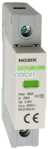 Descarcator SPD Ex9UEP, Clasa 2, 750 V DC, latime 1 module, Alte Produse, Noark, Noark