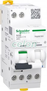 ACTI9 iC40N ARC, 1P-N, C, 10A A9TPE4610, Moduláris készülékek, Ívzárlat-érzékelő készülékek, Schneider Electric