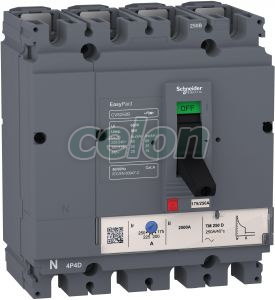 EasyPact CVS160B 4P 25kA komplett megszakító TM160D 4P3D kioldóval LV516313, Egyéb termékek, Schneider Electric, Egyéb termékek, Schneider Electric