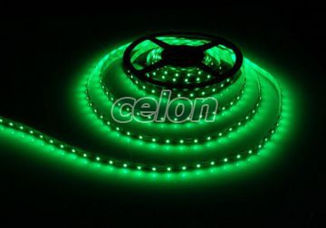 Banda Led 14.4W/m 60Led 24VDC IP54 Verde, Corpuri de Iluminat, Benzi cu LED, Banda LED, Banda LED SMD, Lumen
