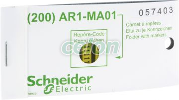 Schneider Electric - AR1MA014 - Accesories - Érvéghüvelyek, Energiaelosztás és szerelés, Kötéstechnika és segédanyagok, Vezetékjelölők és jelzőcímkék, Vezetékjelölő, Schneider Electric