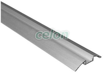 Ovális Led profil (Takaró búra nélkül) Alumínium H:8.47mm L:1m W:56mm Ezüst, Világítástechnika, LED szalagok, Led profilok, Lumen