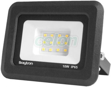 Proiector Led 10W 6500K 800lm IP65, Corpuri de Iluminat, Proiectoare, reflectoare, Proiectoare cu Led, Braytron