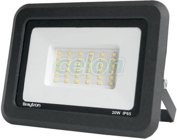 Proiector Led 20W 6500K 1600lm IP65, Corpuri de Iluminat, Proiectoare, reflectoare, Proiectoare cu Led, Braytron