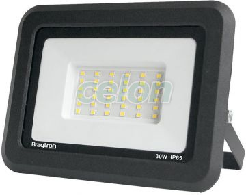 Ledes Fényvető 30W 6500K 2550lm IP65, Világítástechnika, Fényvetők, LEDes fényvetők, Braytron