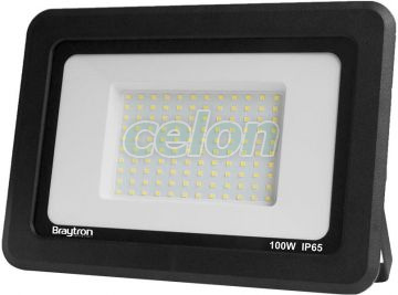 Proiector Led 100W 6500K 8500lm IP65, Corpuri de Iluminat, Proiectoare, reflectoare, Proiectoare cu Led, Braytron