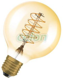 VINTAGE 1906 LED CLASSIC SLIM FILAMENT GLOBE DIMMABLE Bec Led Decorativ Vintage 4.80W 420lm E27 2200K, Surse de Lumina, Lampi LED Vintage Edison, Osram