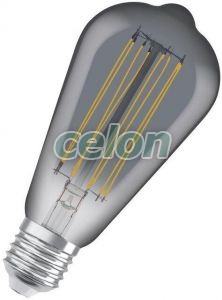 VINTAGE 1906 LED CLASSIC SLIM FILAMNET EDISON DIMMABLE LED Vintage Dekor izzó 11W 500lm E27 1800K, Fényforrások, LED Vintage Edison dekor izzók, Osram