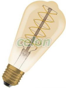 VINTAGE 1906 LED CLASSIC SLIM FILAMNET EDISON DIMMABLE Bec Led Decorativ Vintage 4.80W 420lm E27 2200K, Surse de Lumina, Lampi LED Vintage Edison, Osram