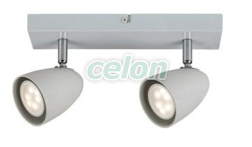 PERICO Plafoniera tip spot D:70mm GU10 2x5W, Corpuri de Iluminat, Iluminat de interior, Aplice si plafoniere tip spot, Rabalux