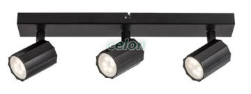 ROGELIO Plafoniera tip spot D:50mm GU10 3x5W, Corpuri de Iluminat, Iluminat de interior, Aplice si plafoniere tip spot, Rabalux