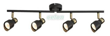 LILOU Plafoniera tip spot D:55mm GU10 4x25W, Corpuri de Iluminat, Iluminat de interior, Aplice si plafoniere tip spot, Rabalux