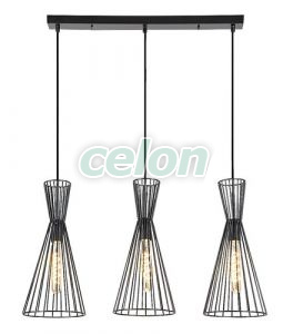 LEANDROS Lustra D:190mm E27 3x40W, Corpuri de Iluminat, Iluminat de interior, Lustre si Pendule, Rabalux