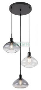 DVORA Lustra D:220mm E27 3x40W, Corpuri de Iluminat, Iluminat de interior, Lustre si Pendule, Rabalux