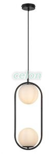 GHITA Lustra D:150mm E27 2x20W, Corpuri de Iluminat, Iluminat de interior, Lustre si Pendule, Rabalux