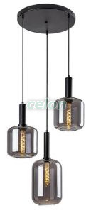 LISSANDRA Lustra E27 3x40W, Corpuri de Iluminat, Iluminat de interior, Lustre si Pendule, Rabalux