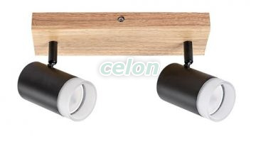 TORAS Plafoniera tip spot D:60mm GU10 2x5W, Corpuri de Iluminat, Iluminat de interior, Aplice si plafoniere tip spot, Rabalux