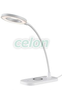 HARDIN Lampa birou Led D:100mm 5W 210lm 2700-6000K, Corpuri de Iluminat, Iluminat de interior, Lampi de birou, Rabalux