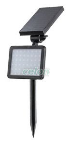 KELNA Lampa solara Led Exterior 9.6W 200lm 4000K, Corpuri de Iluminat, Iluminat exterior curte si gradina, Lampi solare, Rabalux