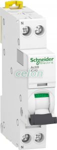 Acti9 iC40, Intreruptor automat 1P+N C 2A 4,5kA/6kA, Alte Produse, Schneider Electric, Distributie electrica de joasa tensiune, Produse si Sisteme, Aparataj de protectie modular, cu montaj pe sina DIN, pana la 63 A, Intreruptoare automate Acti9, Acti9 iC40, Schneider Electric