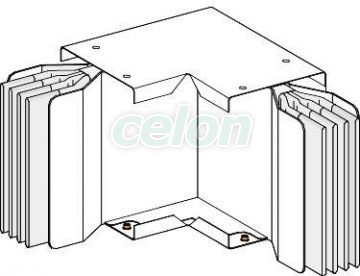 CANALIS KT 4X4000AL COUDE A PLAT N2, Alte Produse, Schneider Electric, Distributie electrica de joasa tensiune, Produse si Sisteme, Bare capsulate prefabricate si Sisteme de instalatii, Bare capsulate prefabricate, Canalis KT, Schneider Electric