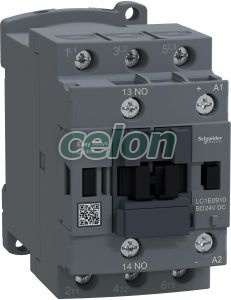 Contactor,Easy TeSys Control,LC1E,3P(3NO),AC-3,<=440V,9A,24V DC bobina, contact auxiliar 1 NO, Alte Produse, Schneider Electric, Automatizari si Control industrial, Contactoare si relee de protectie, Contactoare si disjunctoare Easy, Easy TeSys, Schneider Electric