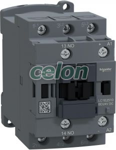 Contactor,Easy TeSys Control,LC1E,3P(3NO),AC-3,<=440V,25A,24V DC bobina, contact auxiliar 1 NO, Alte Produse, Schneider Electric, Automatizari si Control industrial, Contactoare si relee de protectie, Contactoare si disjunctoare Easy, Easy TeSys, Schneider Electric