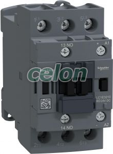 Contactor,Easy TeSys Control,LC1E,3P(3NO),AC-3,<=440V,32A,24V DC bobina, contact auxiliar 1 NO, Alte Produse, Schneider Electric, Automatizari si Control industrial, Contactoare si relee de protectie, Contactoare si disjunctoare Easy, Easy TeSys, Schneider Electric