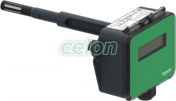 Senzor SCD2, LCD, BACnet / Modbus, 2%RH, transmitator temperatura, CO2/VOC, PM, Alte Produse, Schneider Electric, Automatizari si Control pentru Cladiri, Senzori, Senzori si contoare, Senzori pentru calitatea aerului, Schneider Electric