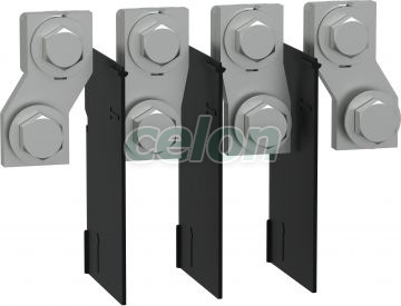 spreaders with interphase barriers,TransferPacT, accessories for Frame 630A, 4P,set of 4, load side only, Alte Produse, Schneider Electric, Distributie electrica de joasa tensiune, Produse si Sisteme, Intreruptoare de putere si separatoare de sarcina, Inversoare de sursa, TransferPacT, Schneider Electric